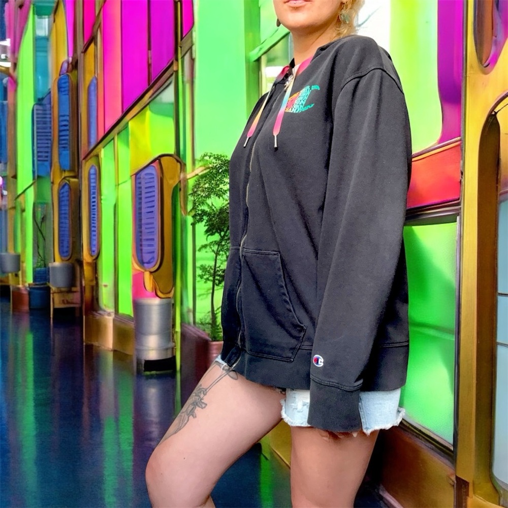 Champion Be Your Own Champion Rainbow Hoodie 2X - Picture 2 of 8